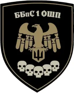 Insignie 1. dronového batalionu ukrajinské armády